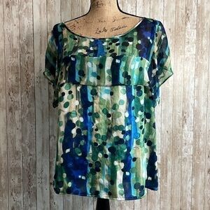 3/$15 ☮️ Zac & Rachel Polka Dot Blouse